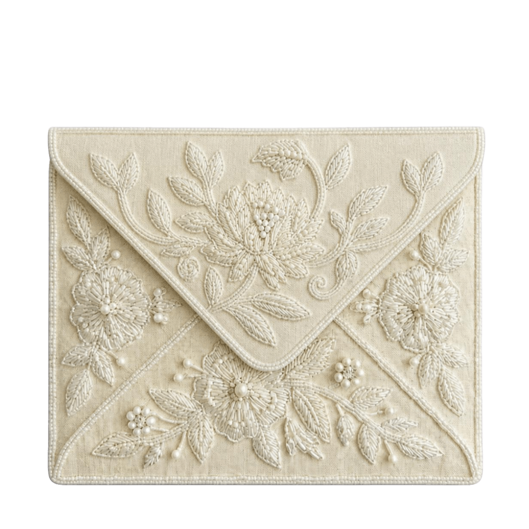 Wedding invitation envelope